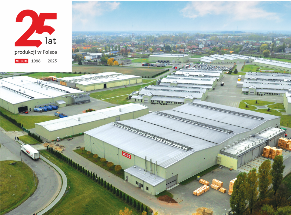 Fabryka okien dachowych VELUX w Gnieźnie