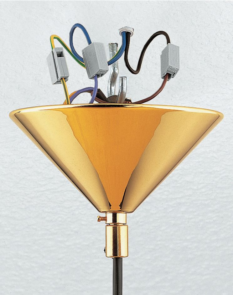 W obwodach oświetleniowych używa się nieco cieńszych przewodów, standardowo 3 × 1,5 mm2