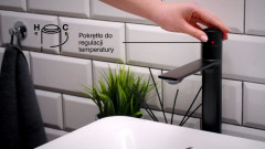 Bateria umywalkowa DECOR firmy Valvex. Korzystaj z wody na jedno kliknięcie!