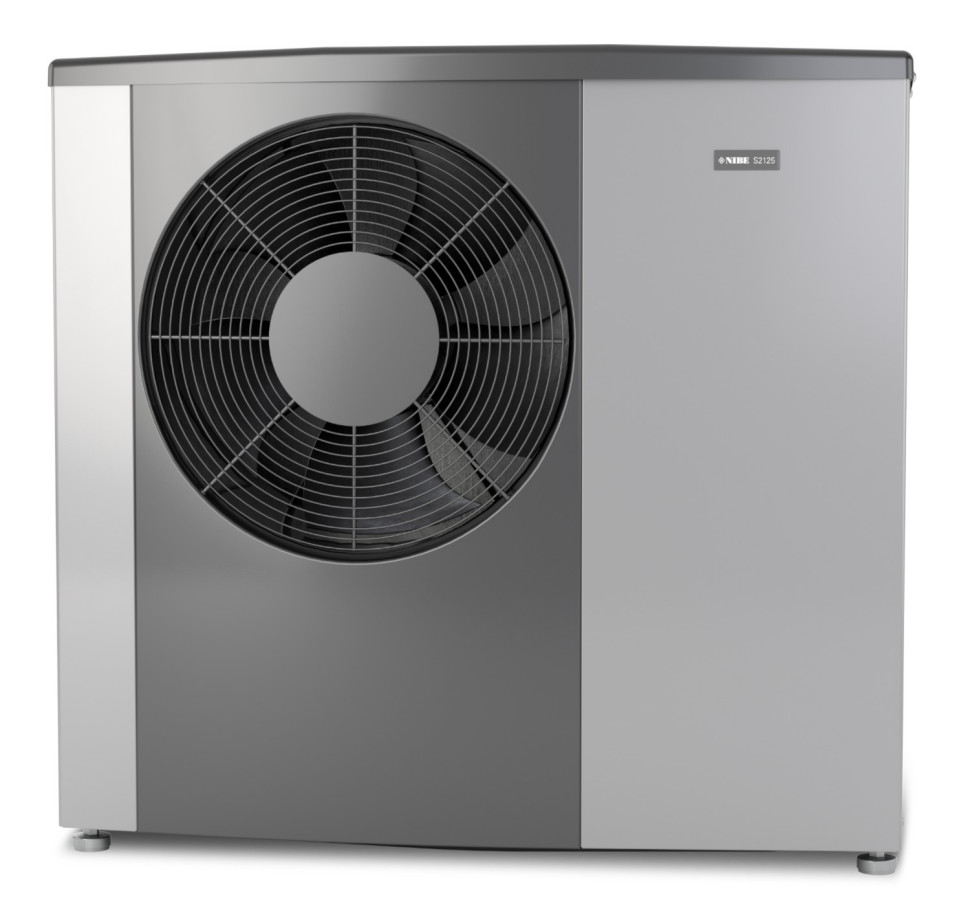 Wysokotemperaturowa powietrzna pompa ciepła NIBE S2125
