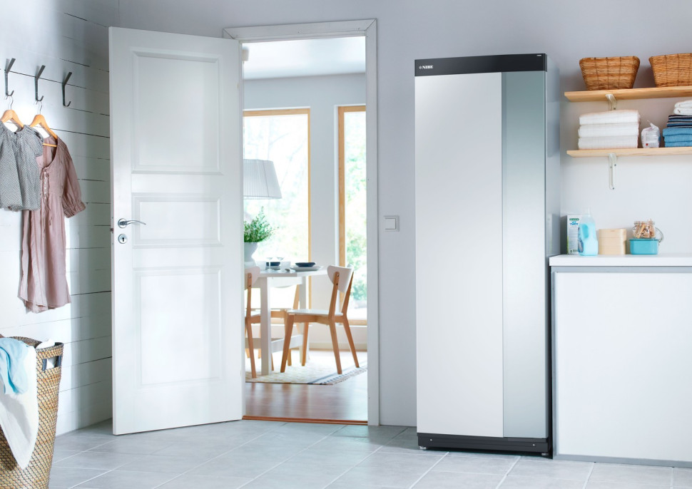 Inteligentna, gruntowa pompa ciepła NIBE S1255 PC z wbudowanym modułem chłodzenia pasywnego