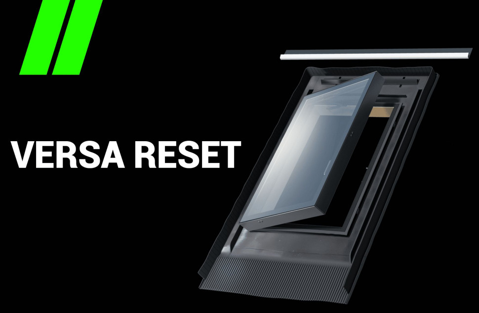 Wyłaz dachowy z kołnierzem EPDM VERSA RESET. fot. OKPOL