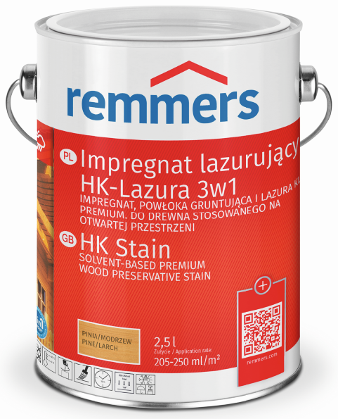 Lazura Remmers zabezpieczy kolory i utrzyma je na dłużej.