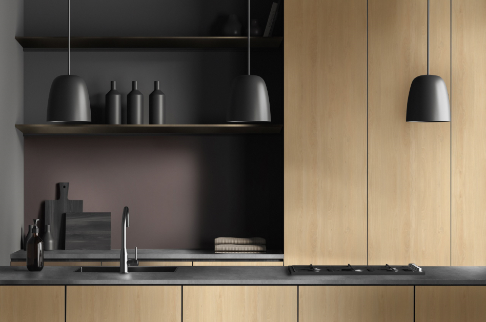 Dzięki właściwościom anty-fingerprint, na powierzchni blatu nie pozostają ślady palców.