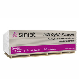 Płyta gipsowo-kartonowa Nida Ogień Kompakt (GKF / TYP DF)