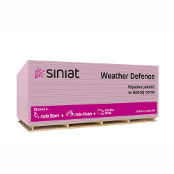 Płyta gipsowo-włóknowa Weather Defence