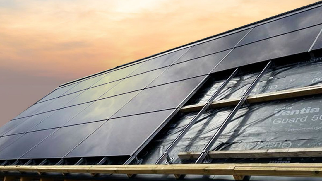 Zintegrowany dach solarny MyRoof - dach + prąd + design