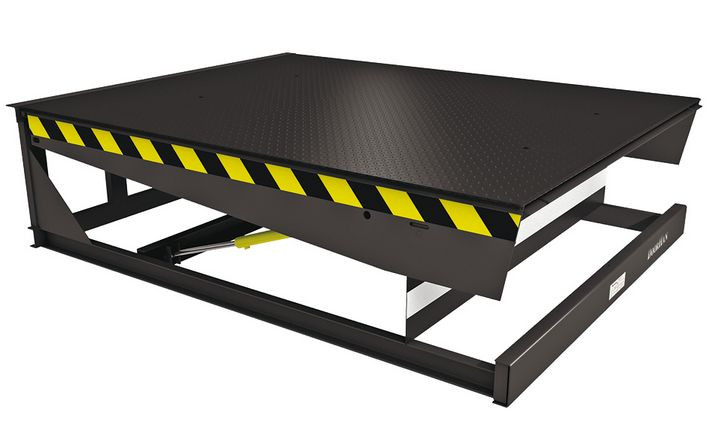 Hydrauliczne rampy przeładunkowe z wargą teleskopową serii DSi