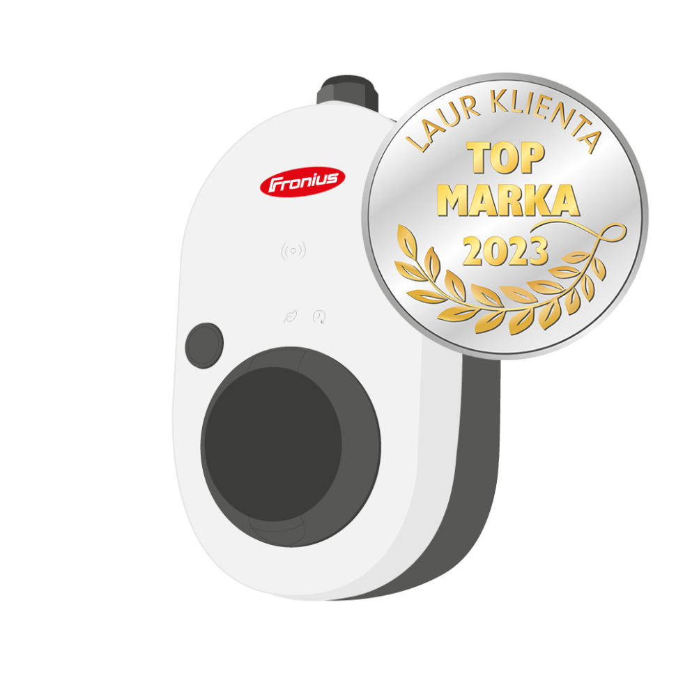 Stacja Fronius Wattpilot z nagrodą Top Marka w programie Laur Klienta