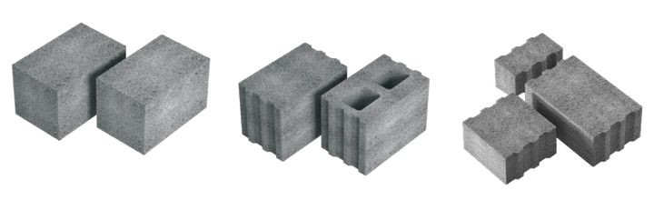 Bloczki fundamentowe z keramzytobetonu. fot. Czamaninek