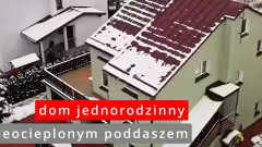 Aluthermo QUATTRO - ocieplenie poddasza w domu jednorodzinnym