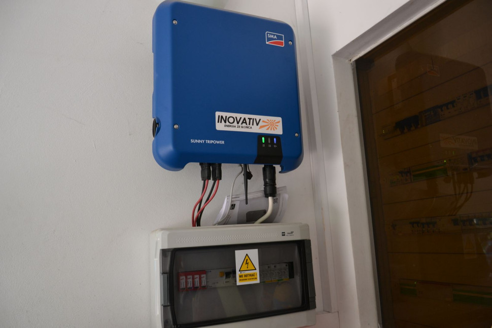 Osprzęt + inwerter (falownik)