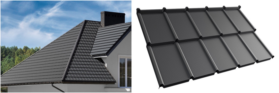 Blachodachówka panelowa TIGRA (fot. Blachy Pruszyński)