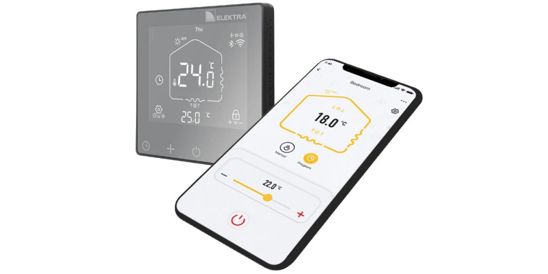Regulator temperatury ELEKTRA ELR30 WiFi z intuicyjnym wyświetlaczem LCD