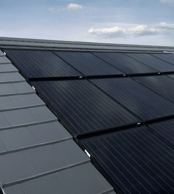 Panele PV mogą zastępować modne dachówki płaskie