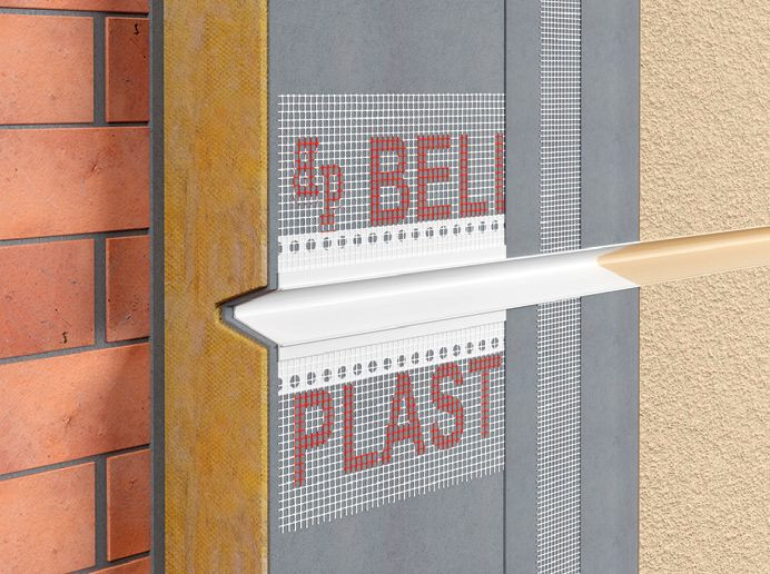 Listwa z PVC do boniowania trójkątna - rąbek wklęsły