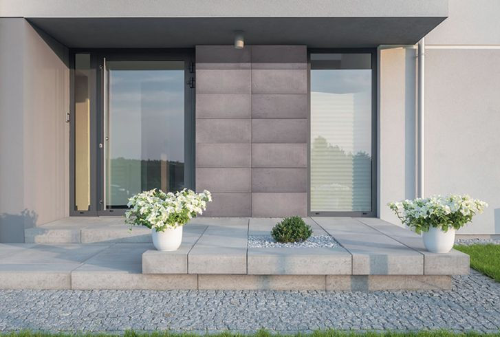 Fasada (elewacja) z betonu