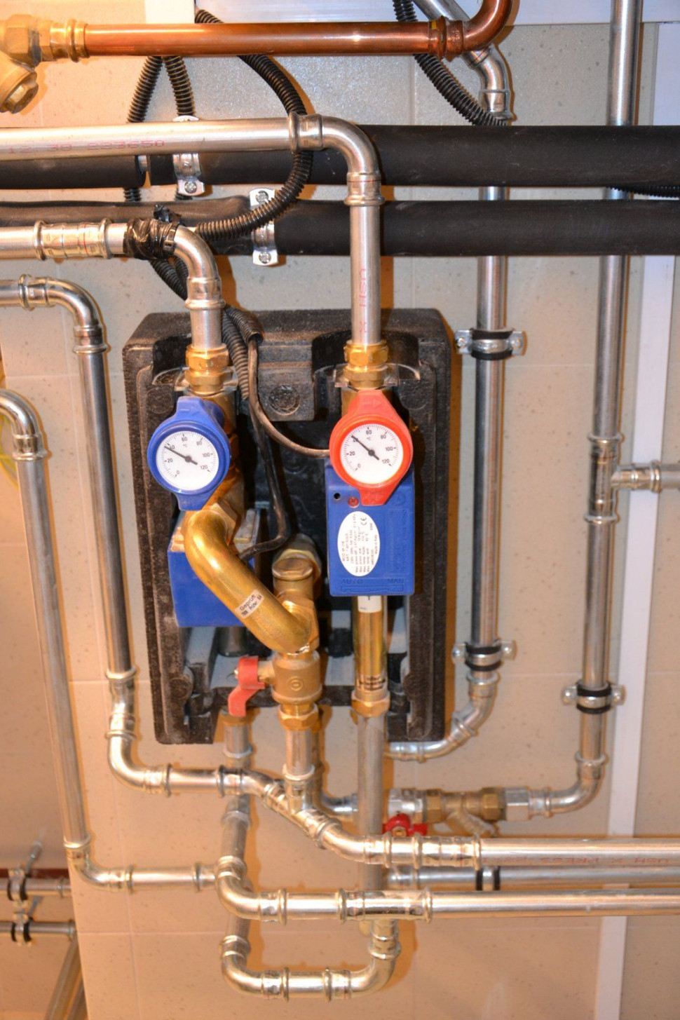 Grupa pompowa w instalacji c.o.