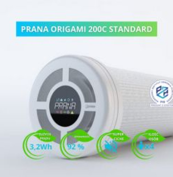 Rekuperator Prana Origami 200C Standard