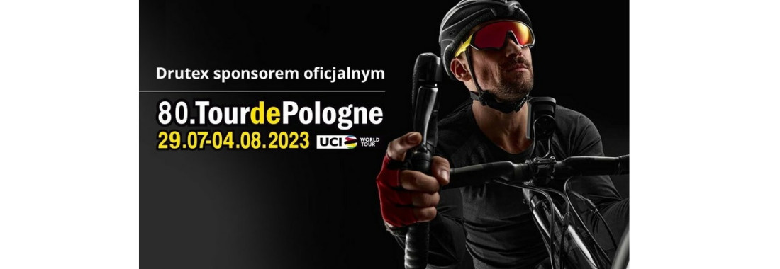 DRUTEX wspiera 80. Tour de Pologne