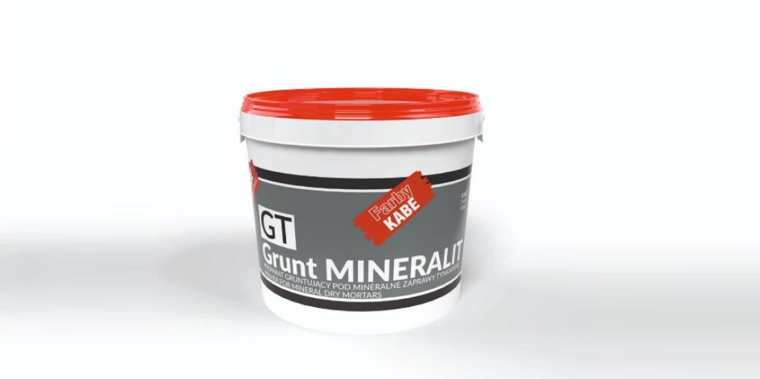 MINERALIT GT - doskonały preparat pod mineralne zaprawy tynkarskie