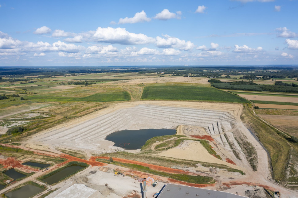 Złoża gliny przy fabryce pustaków Porotherm w Oleśnicy (fot. Wienerberger)