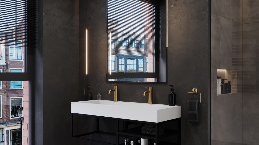 Miejska łazienka od Cristalstone®: elegancja i funkcjonalność na wysokim poziomie