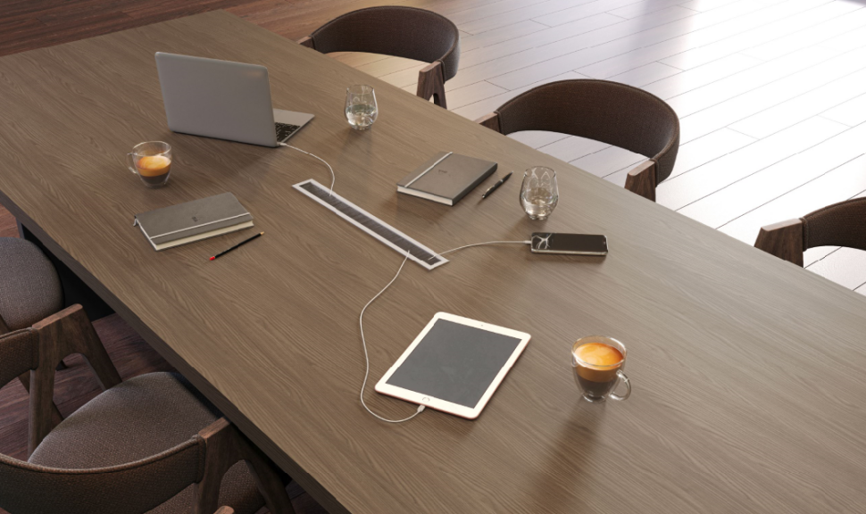 Przepust MERIDA jest przeznaczony do montażu w blacie