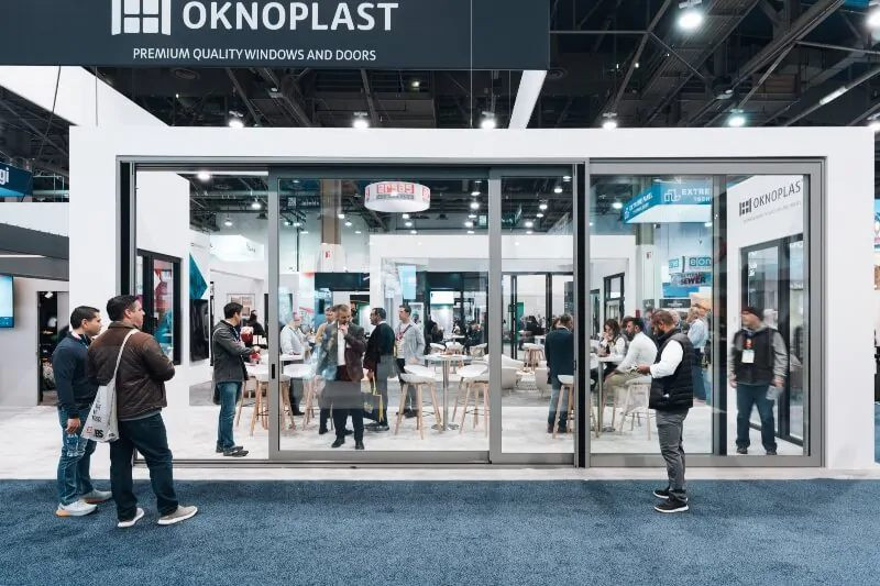 Prezentacja produktów OKNOPLAST na targch IBS Las Vegas 2023 r.