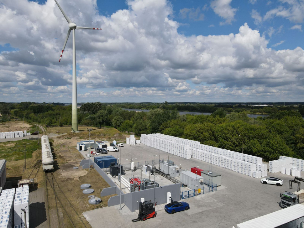 Węzeł produkcji zielonego wodoru