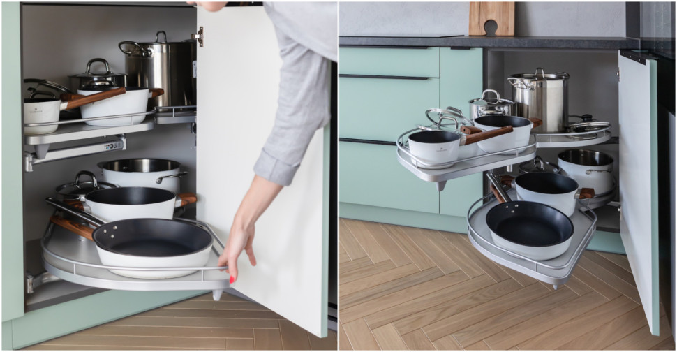 System wyposażenia szaf marki PEKA.