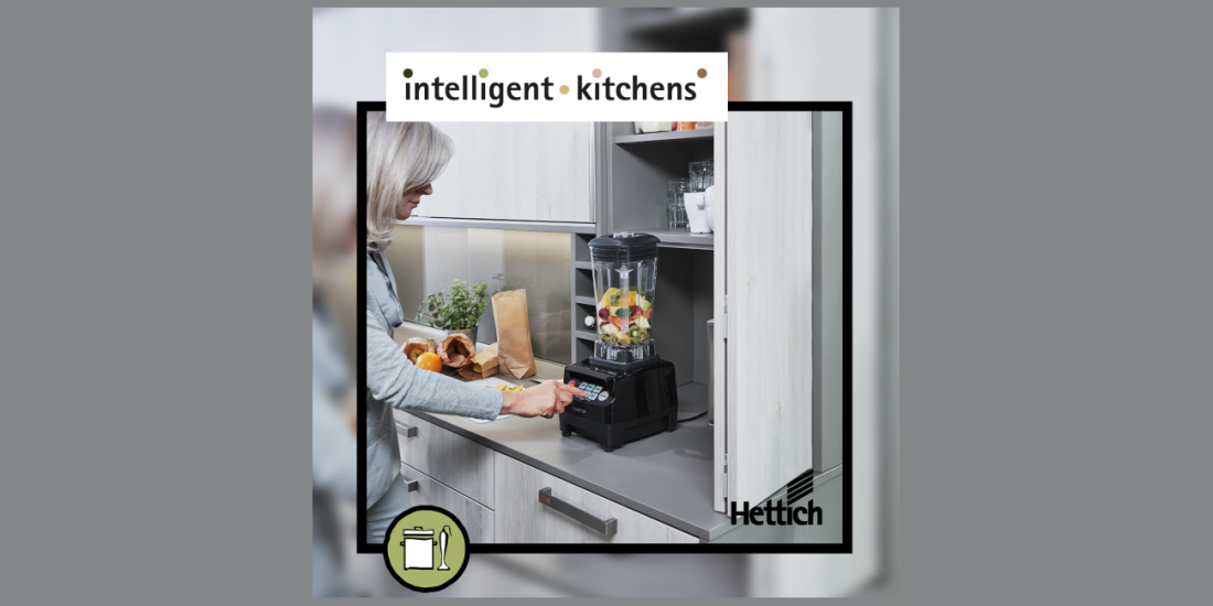 Małe AGD pomysłowo schowane w kuchni