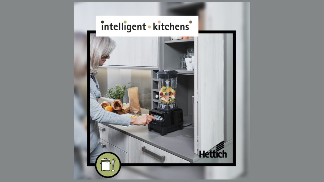 Małe AGD pomysłowo schowane w kuchni
