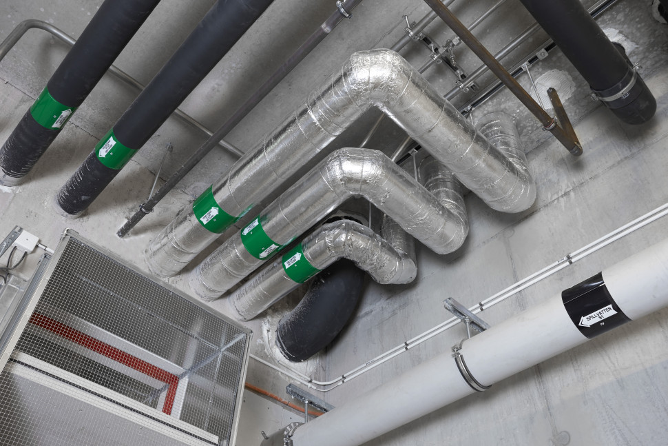 Instalacje zaizolowane wełną kamienną