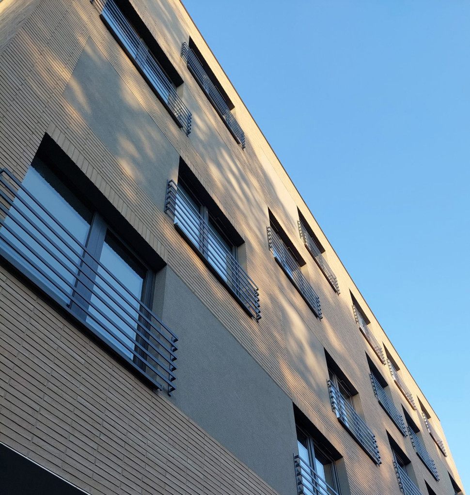 Łódź, płytka elewacyjna long 2067 Dijon