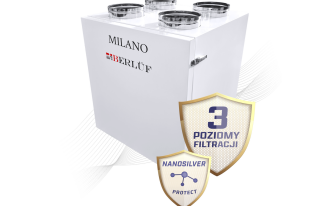 MILANO od BERLUF - rekuperator i oczyszczacz powietrza w jednym - STOP ALERGII