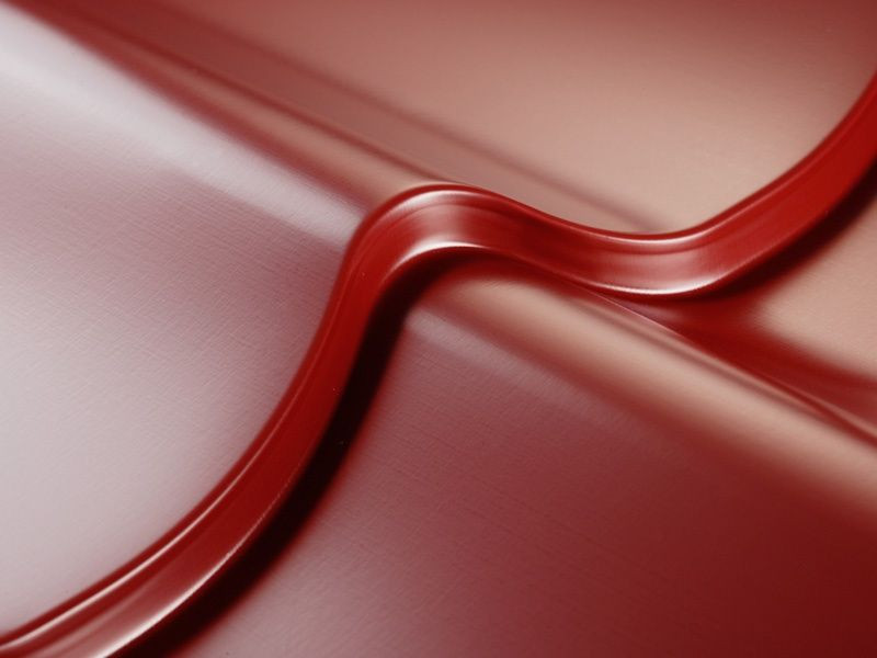 Blachodachówka - powłoka poliester połysk