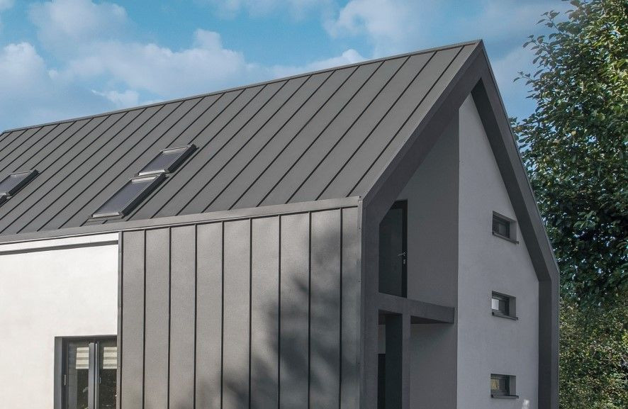 Blachodachówka - panel na rąbek