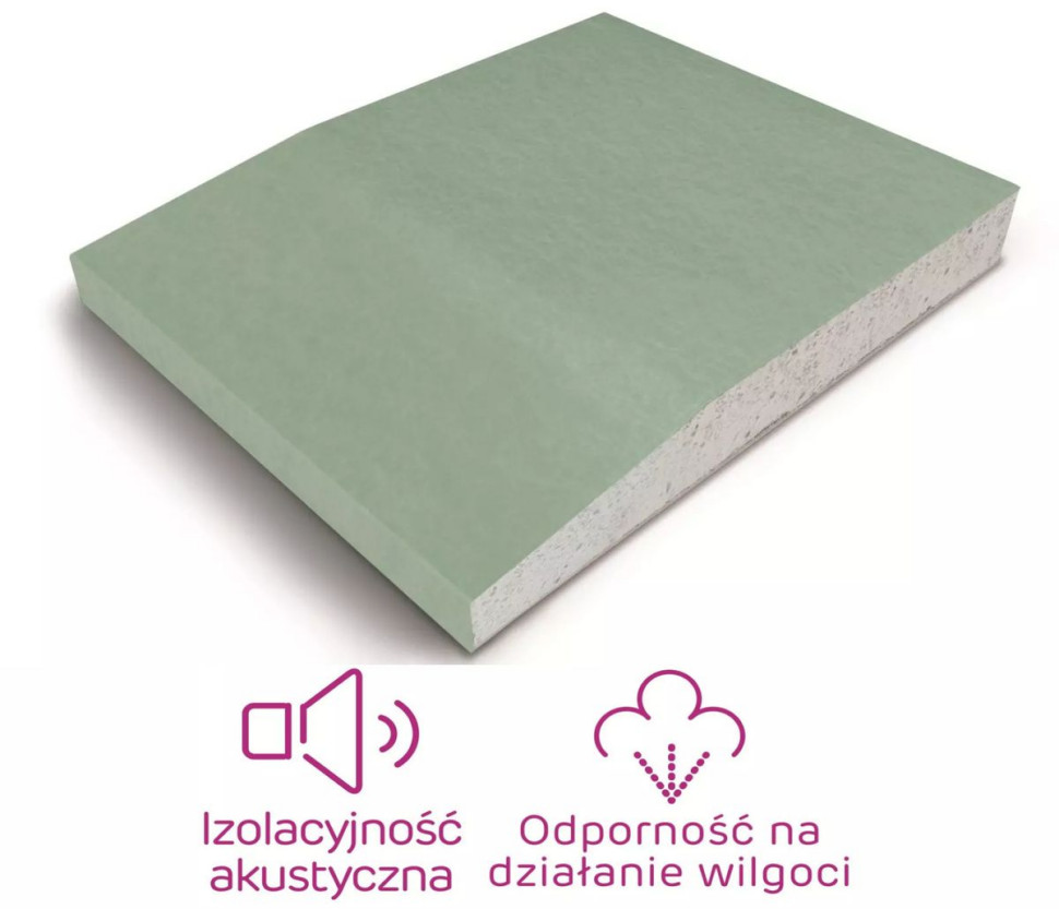 Płyta Nida Woda do pomieszczeń o podwyższonej wilgotności