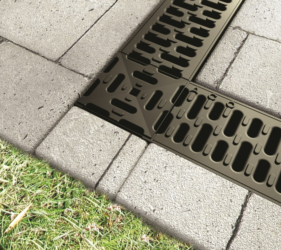 Odwodnienie liniowe tarasu