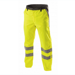 ABENS spodnie ostrzegawcze przeciwdeszczowe żółte 2XL