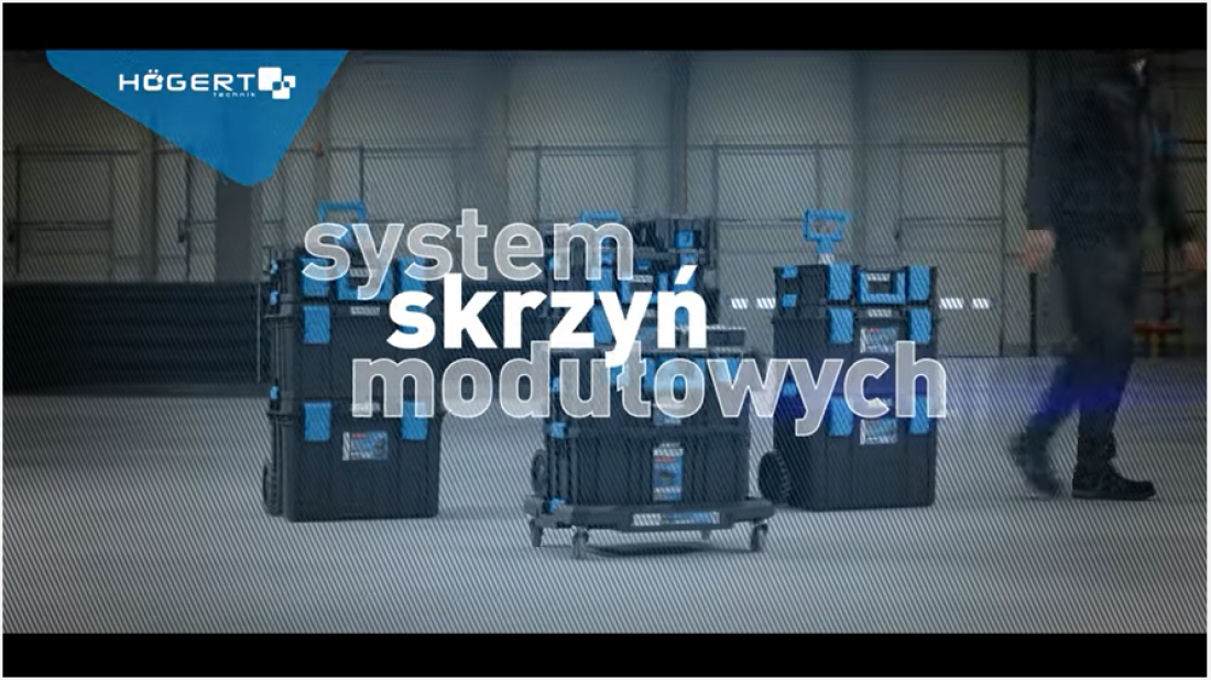 Organizer narzędziowy BOX HT7G509 - System Skrzyń Modułowych