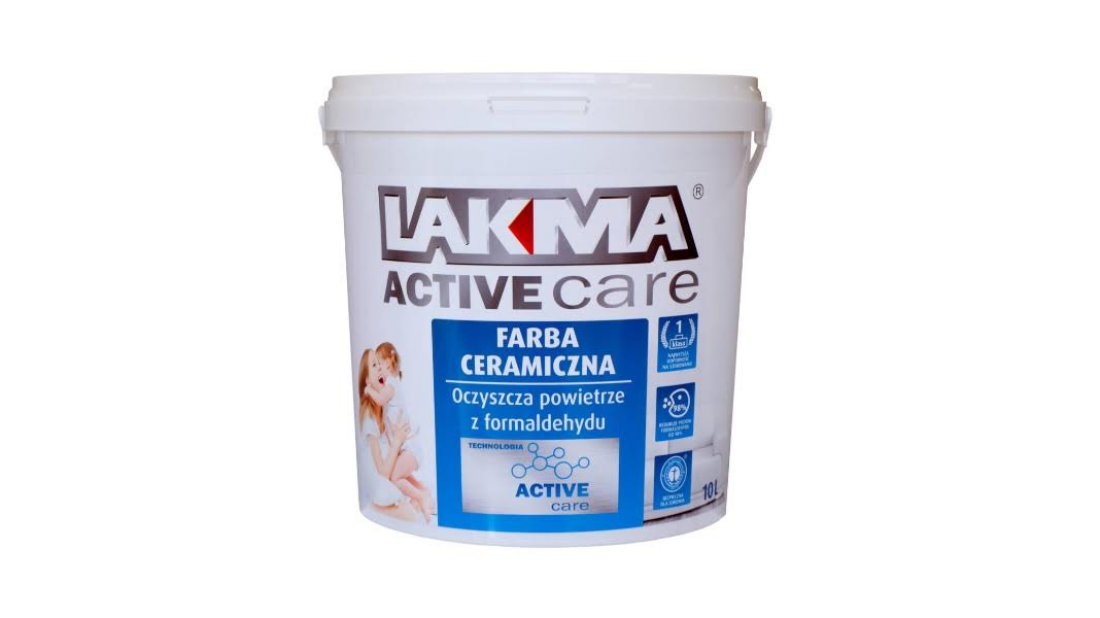 Farba ceramiczna ACTIVE CARE - czyste powietrze w Twoim domu