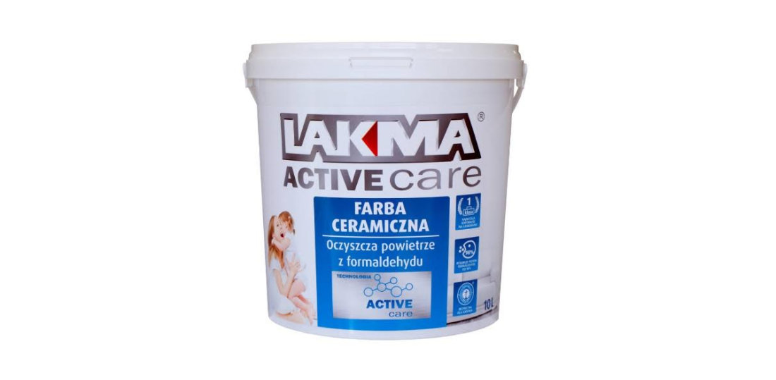 Farba ceramiczna ACTIVE CARE - czyste powietrze w Twoim domu