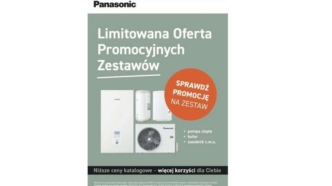 Limitowana oferta promocyjna na zestawy od Panasonic