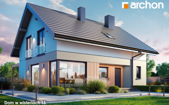 Funkcjonalność i nowoczesna estetyka w jednym! Odkryj zalety projektu domu z dwuspadowym dachem ARCHON+