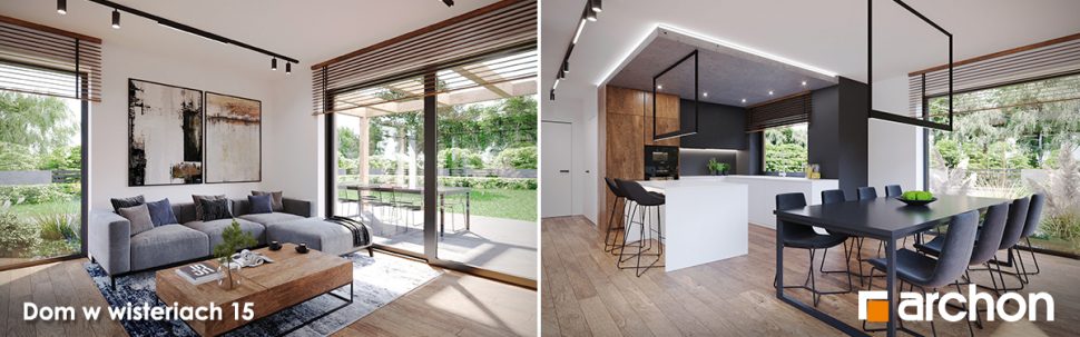 Dom w wisteriach 15 - wnętrza