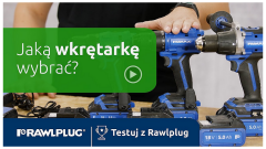 Testuj z Rawlplug: jaką wkrętarkę wybrać?
