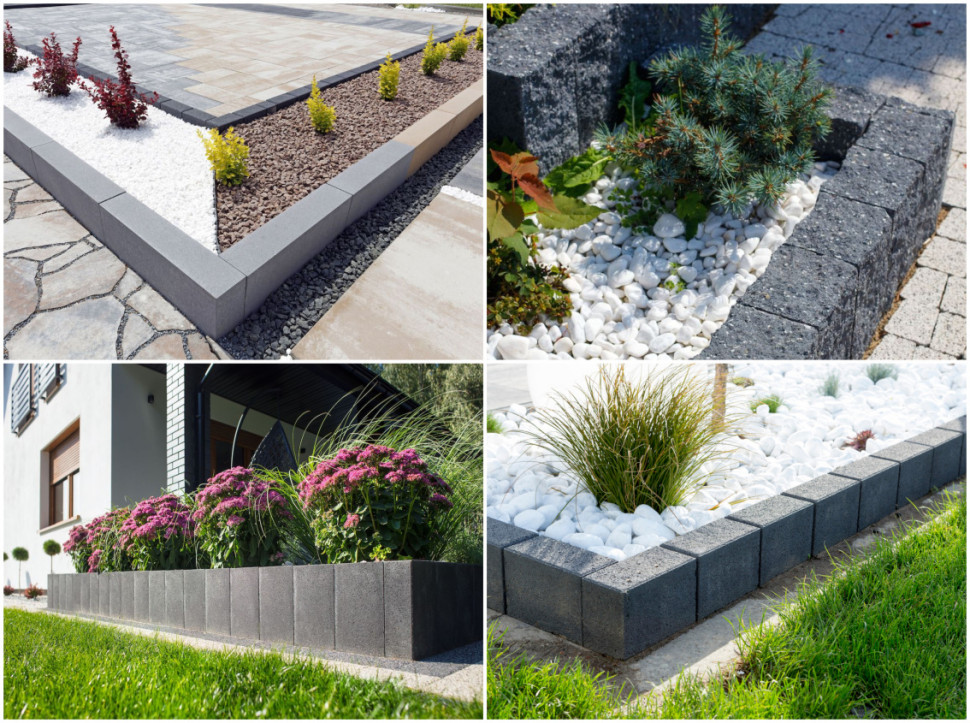 Obrzeża i palisady chronią i porządkują zieleń