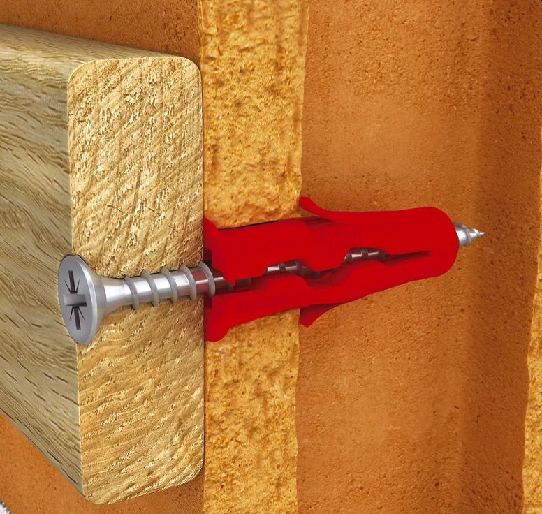 Kołnierz zapobiega ślizganiu się kołka w otworze